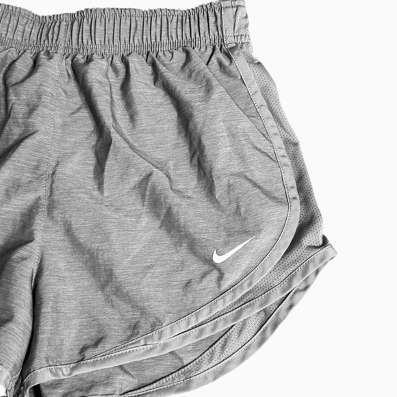 Nike DRI-FIT Tempo Women's Brief Lined Running Active Shorts Gray S - Picture 4 of 7